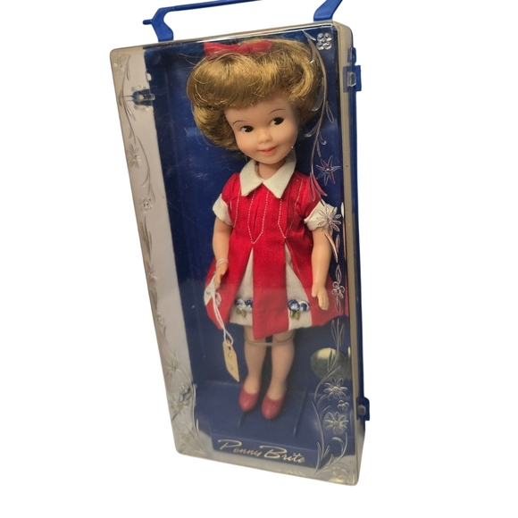 Vintage 1963 Penny Bright Doll In Original Case - Picture 2 of 5